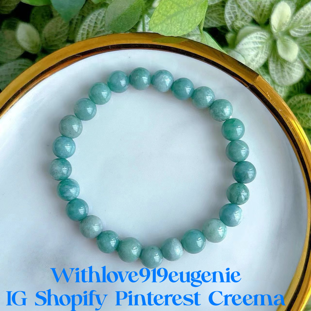DIY Jade’s beads bracelets by withlove919eugenie @pinterest @instagram @Facebook @creema @Depop @snapchat @shopify