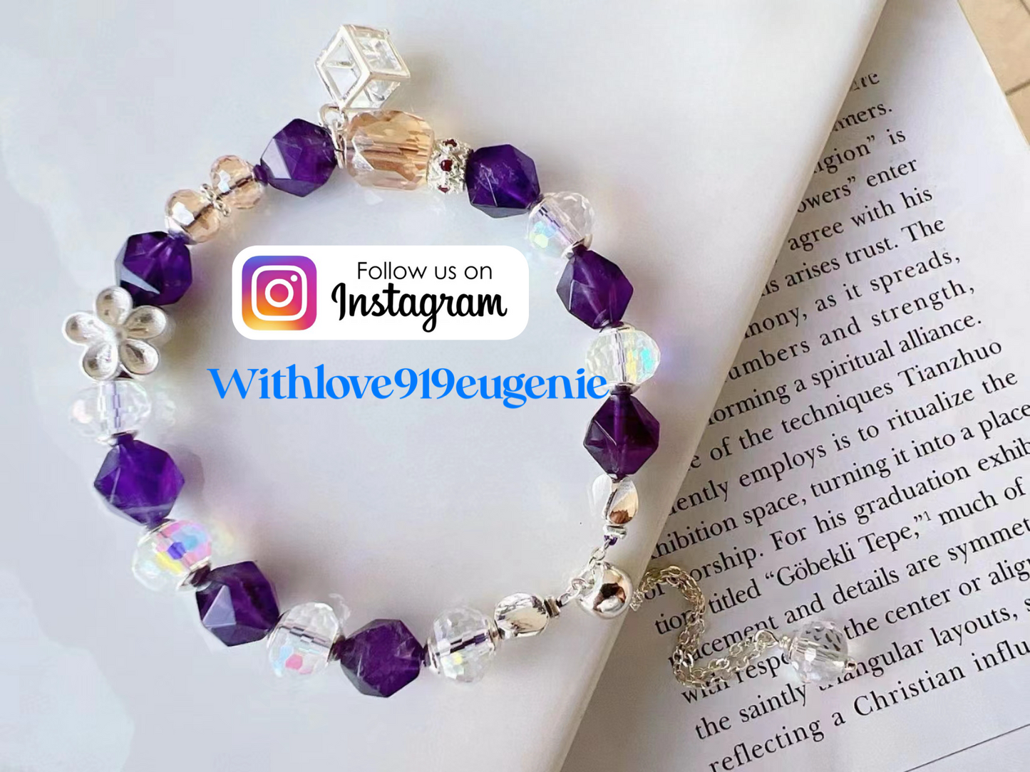 Customized gemstones bracelets for Zodiacs and 16 personalities.