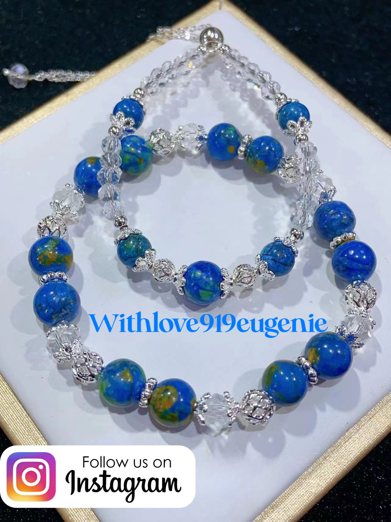 Customized gemstones bracelets for Zodiacs and 16 personalities.