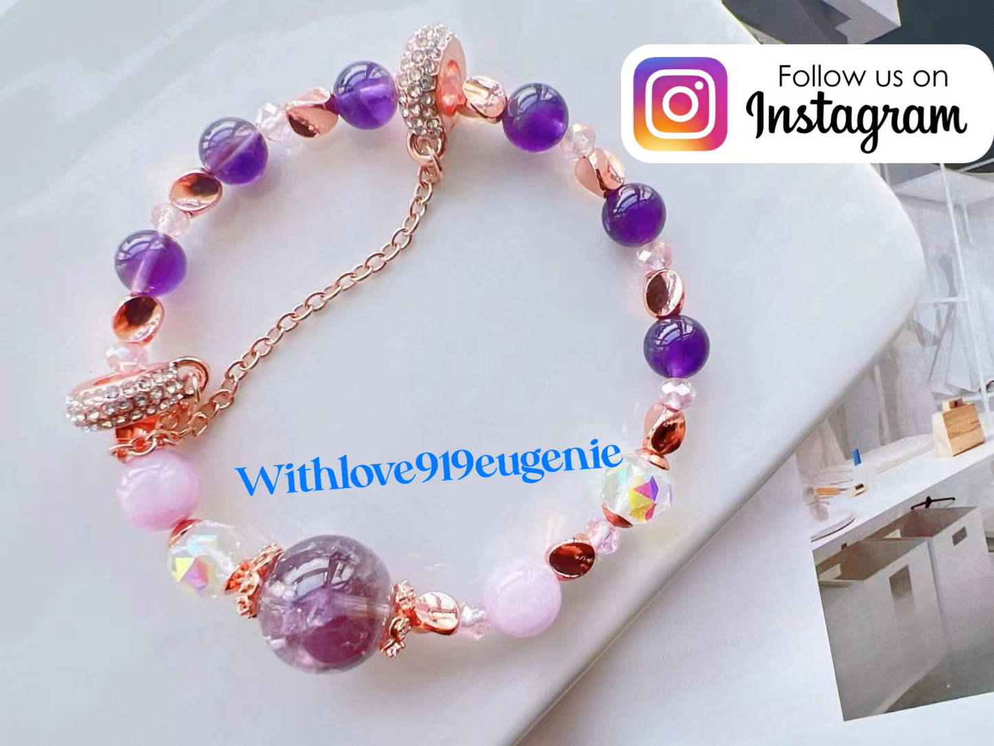 Customized gemstones bracelets for Zodiacs and 16 personalities.